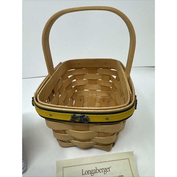 John Deere Tractor Longaberger Basket Liner Serving Solutions Protector Tea 2006 - Picture 8 of 16